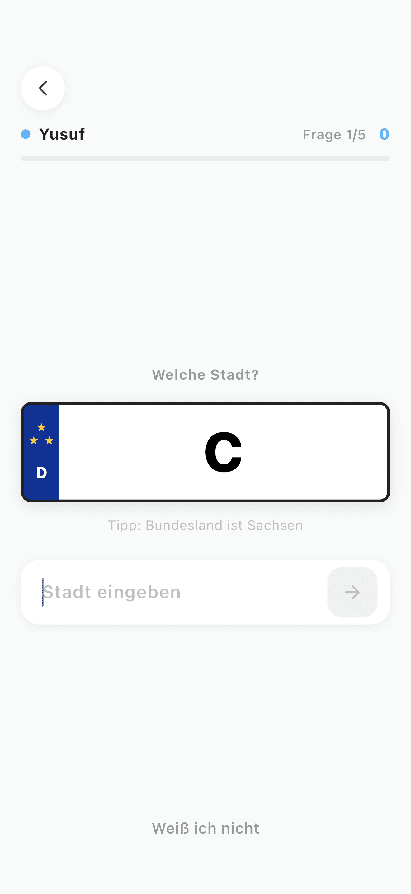 Kennzeichen raten